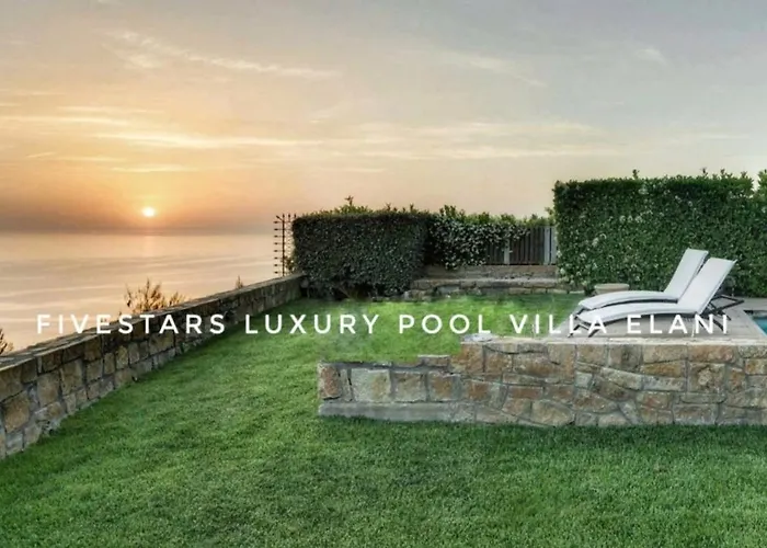 Five-star Luxury Pool Villa, Elani * Siviri